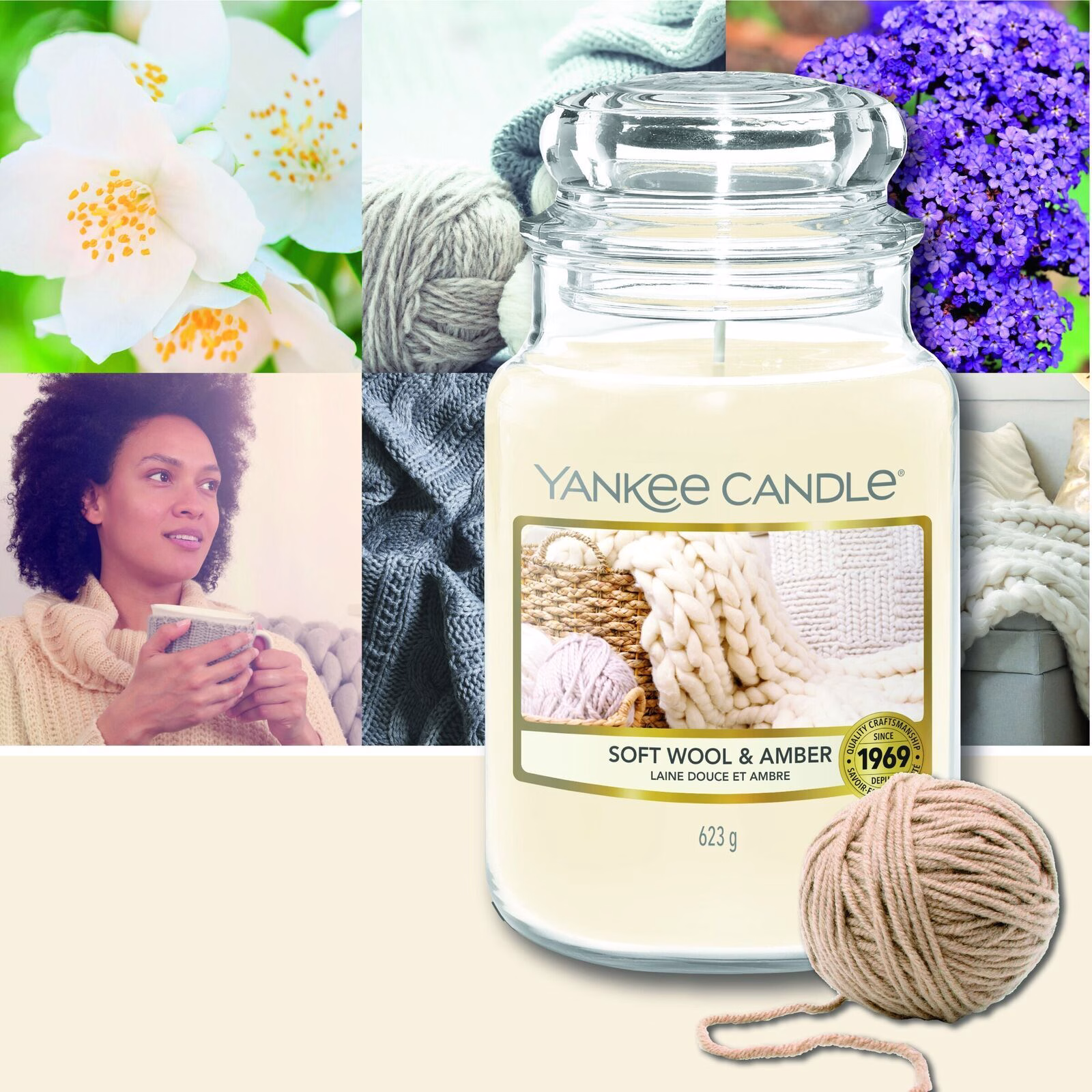 212168841_HF_OTH_YC_Frag-in-2D_AW22_EMEA_SoftWoolAmber_Candle_1 Soft Wool & Amber 623g