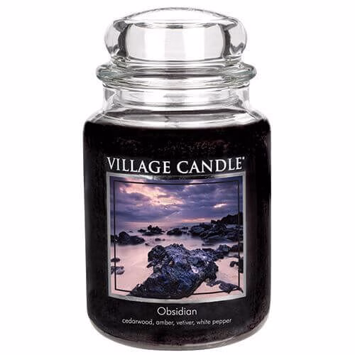 106326836 Village Candle Obsidian 645g