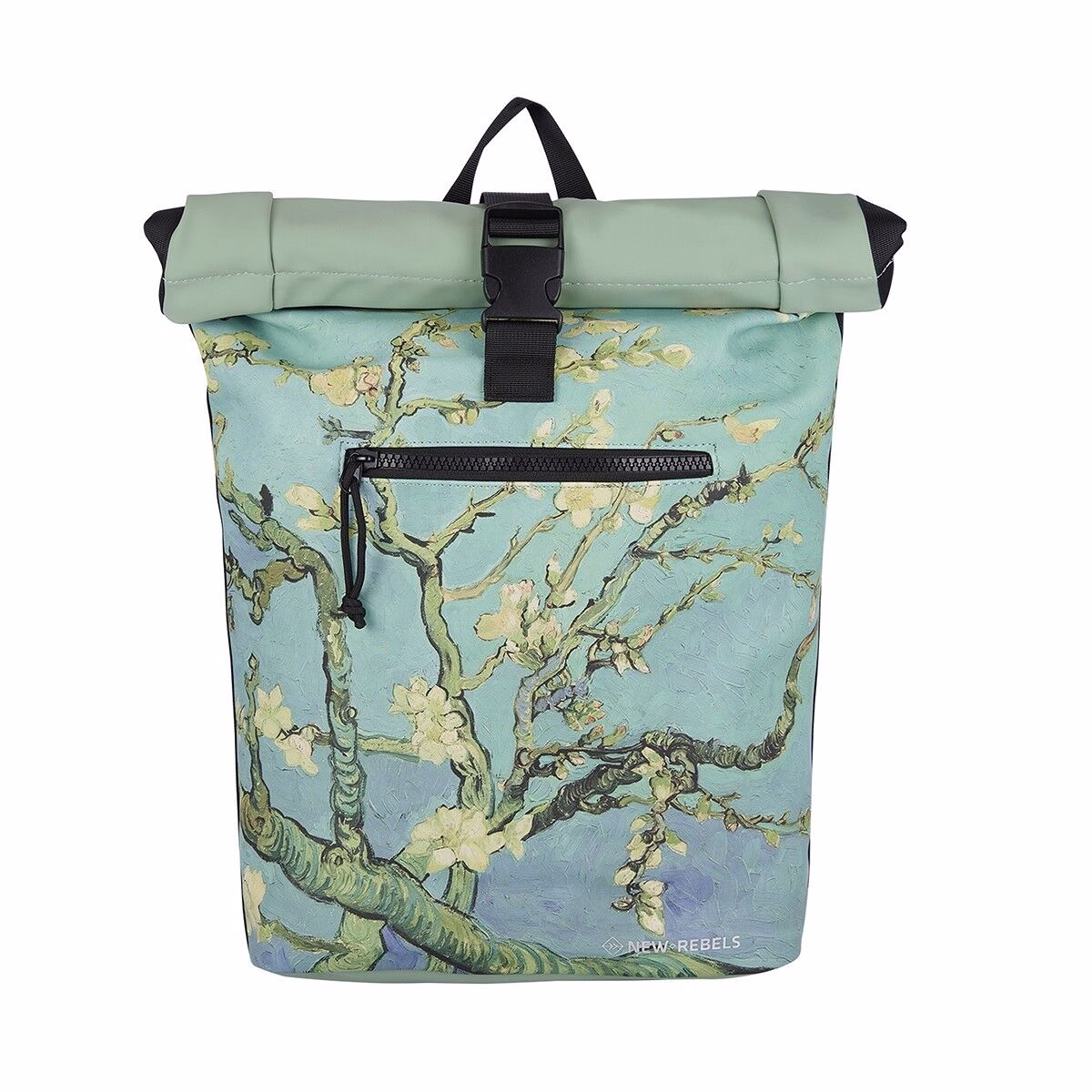 61F452864E0F18E82C7D9DF4331AD67778F724AD Mart - New York Rolltop Rucksack Almond Blossoms