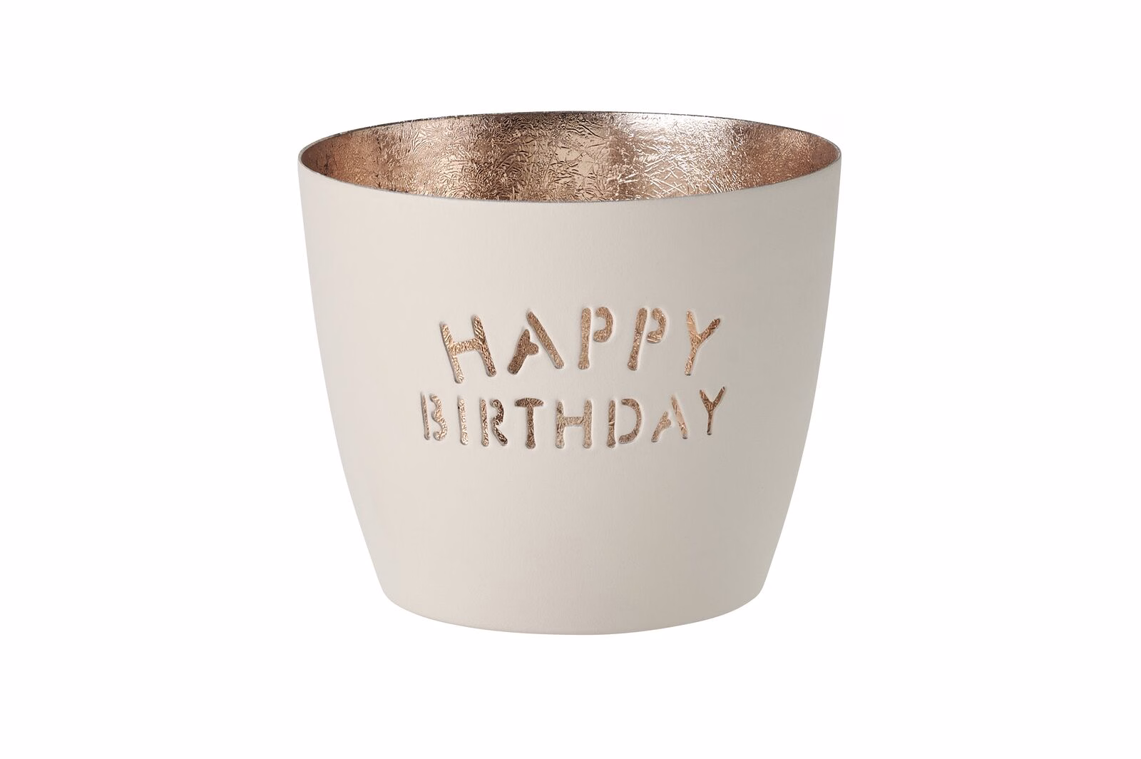 10634040017BCXepBfc0eJ2 Madras Windlicht M Happy Birthday weiß/gold