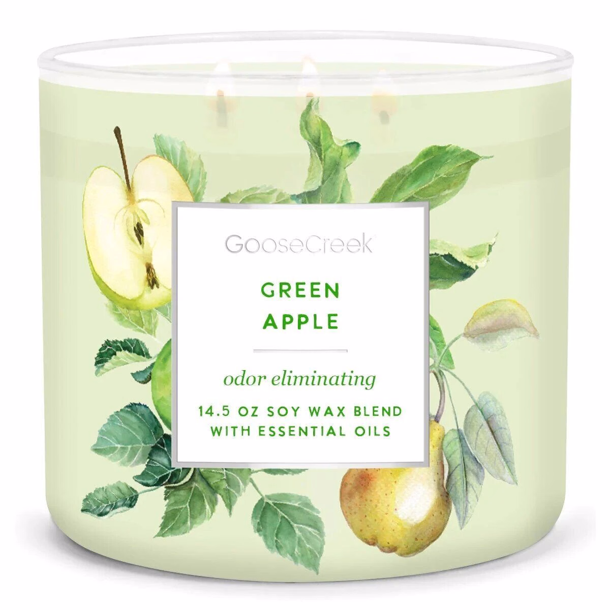 green-apple-3-docht-kerze-411g Green Apple 411g (3-Docht)
