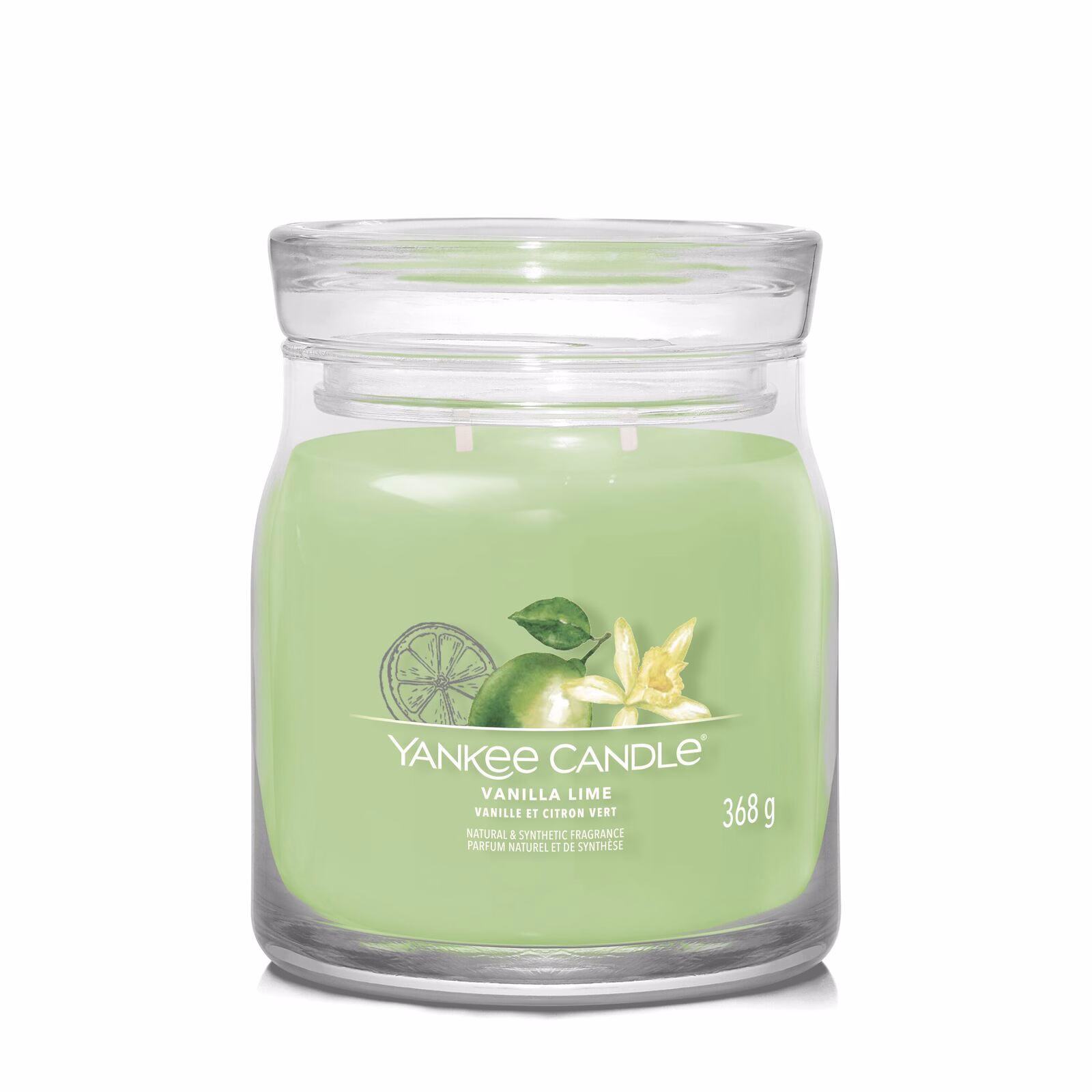 Vanilla-Lime_Signature_Medium4aLS9F6UxDKpi Vanilla Lime Signature Medium Jar 368g 2-Docht