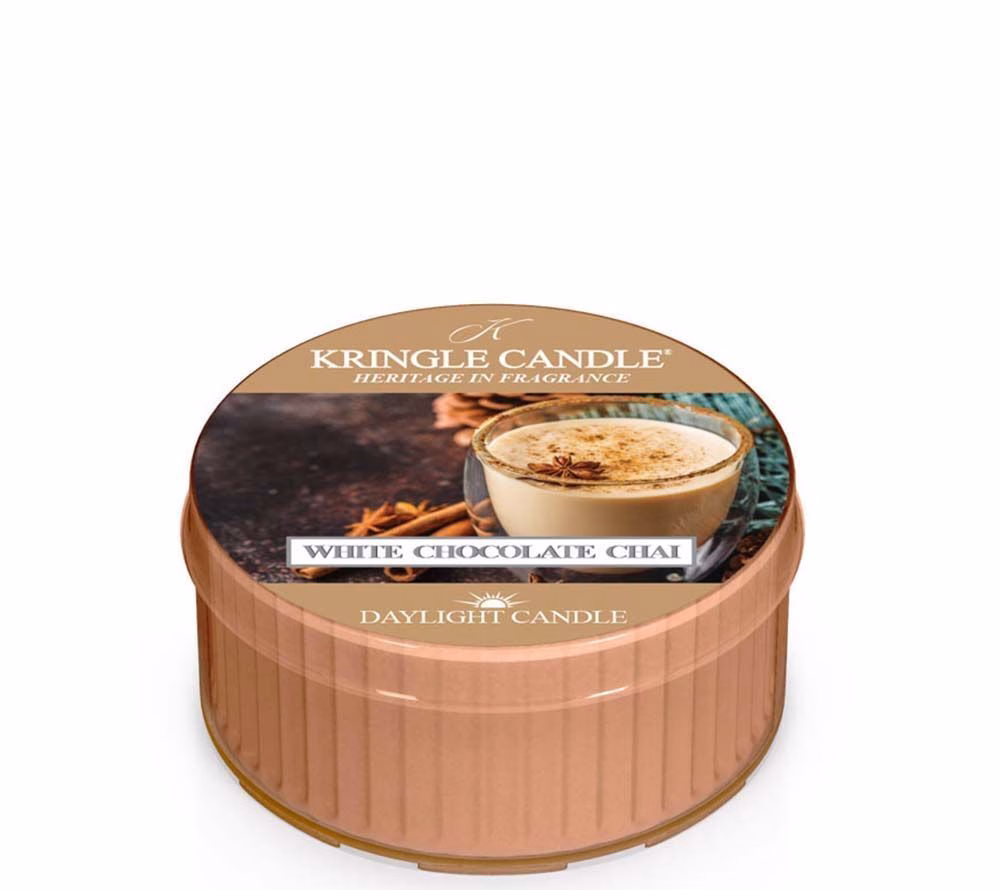 kringle_candle_white_chocolate_chai_daylight_american_heritage White Chocolate Chai Daylight 42g