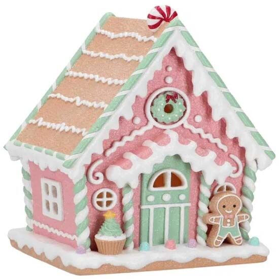 Christmas Gingerbread Candy House LED Variante 2 Essen, Süßigkeiten, Plätzchen, Geburtstagstorte, Lebkuchen