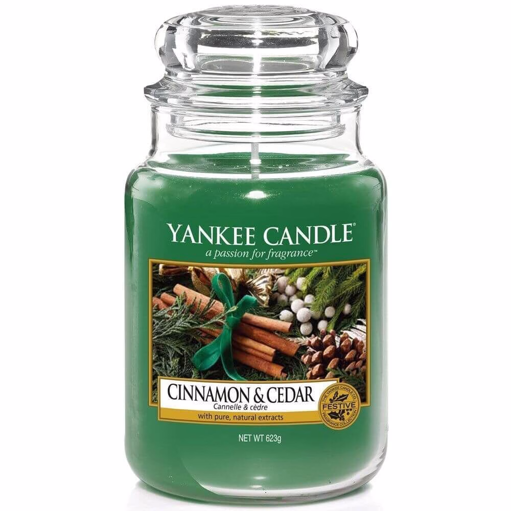 Cinnamon & Cedar 623g Yankee Candle