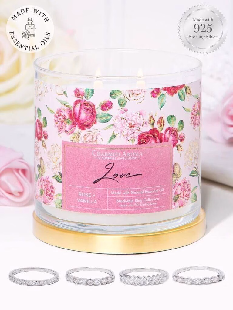 Charmed-Aroma-Love-Candle-Ring-Candle Love Candle (Ring)