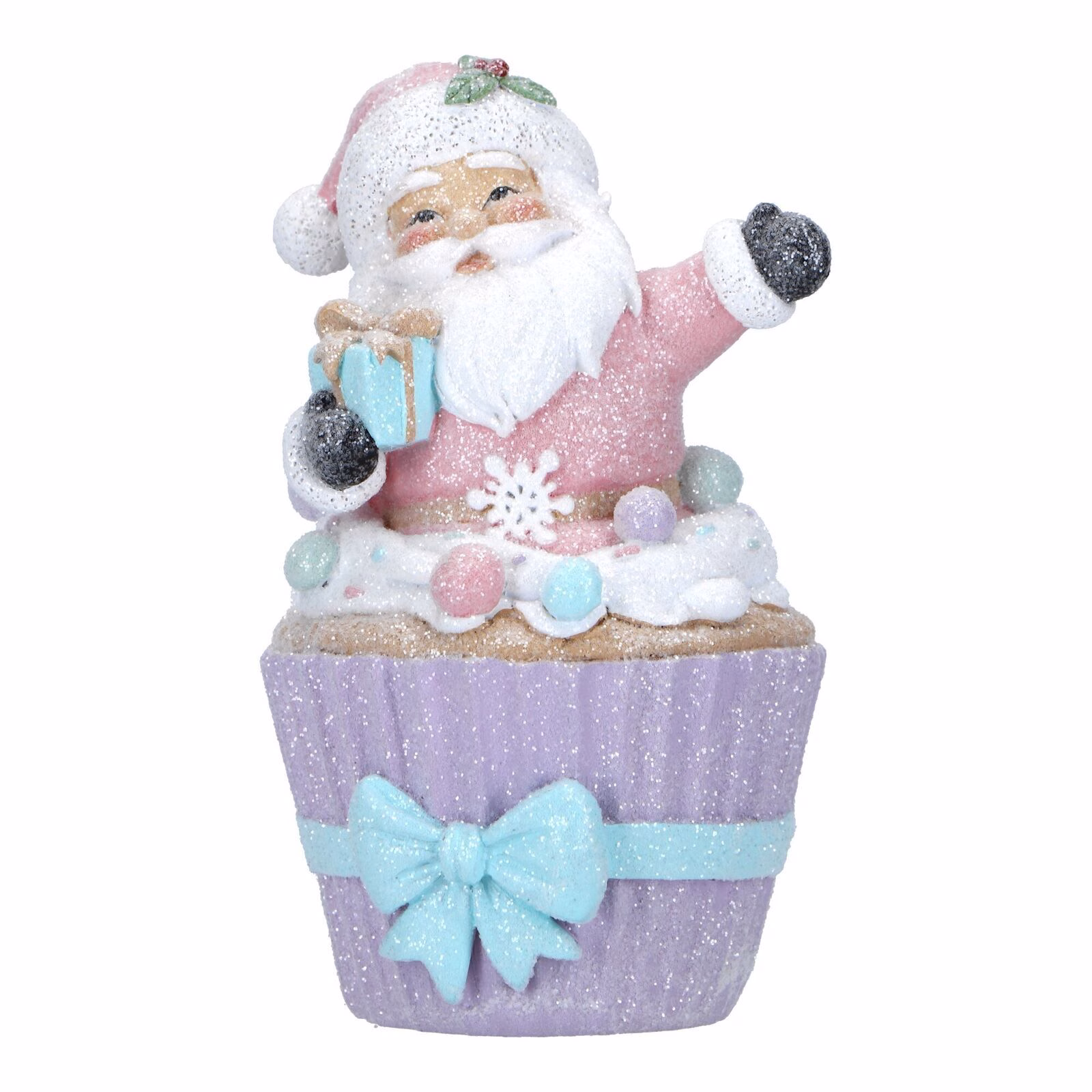 233599 Gingerbread Santa in Cupcake