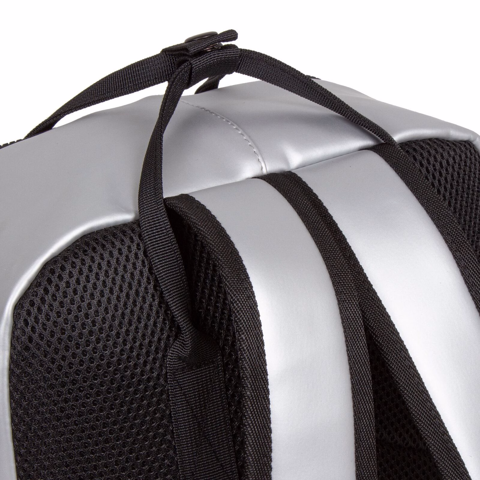 VRR_siJE Mart - Chicago Rucksack silber metallic