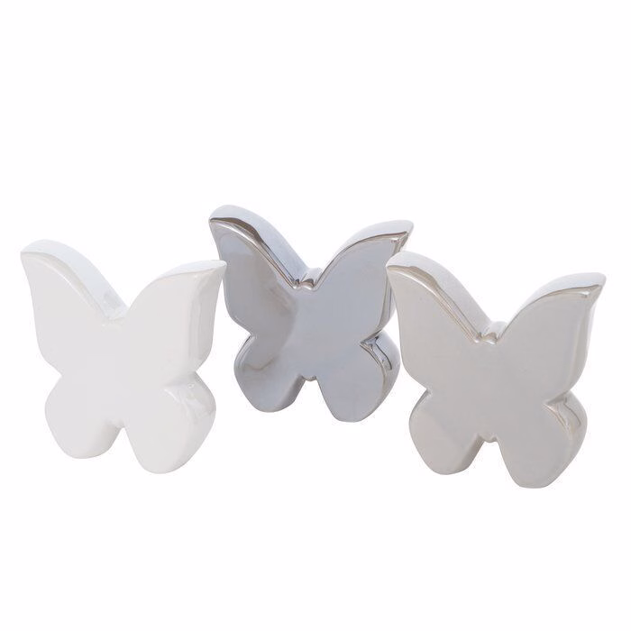 Schmetterling Emmy weiß