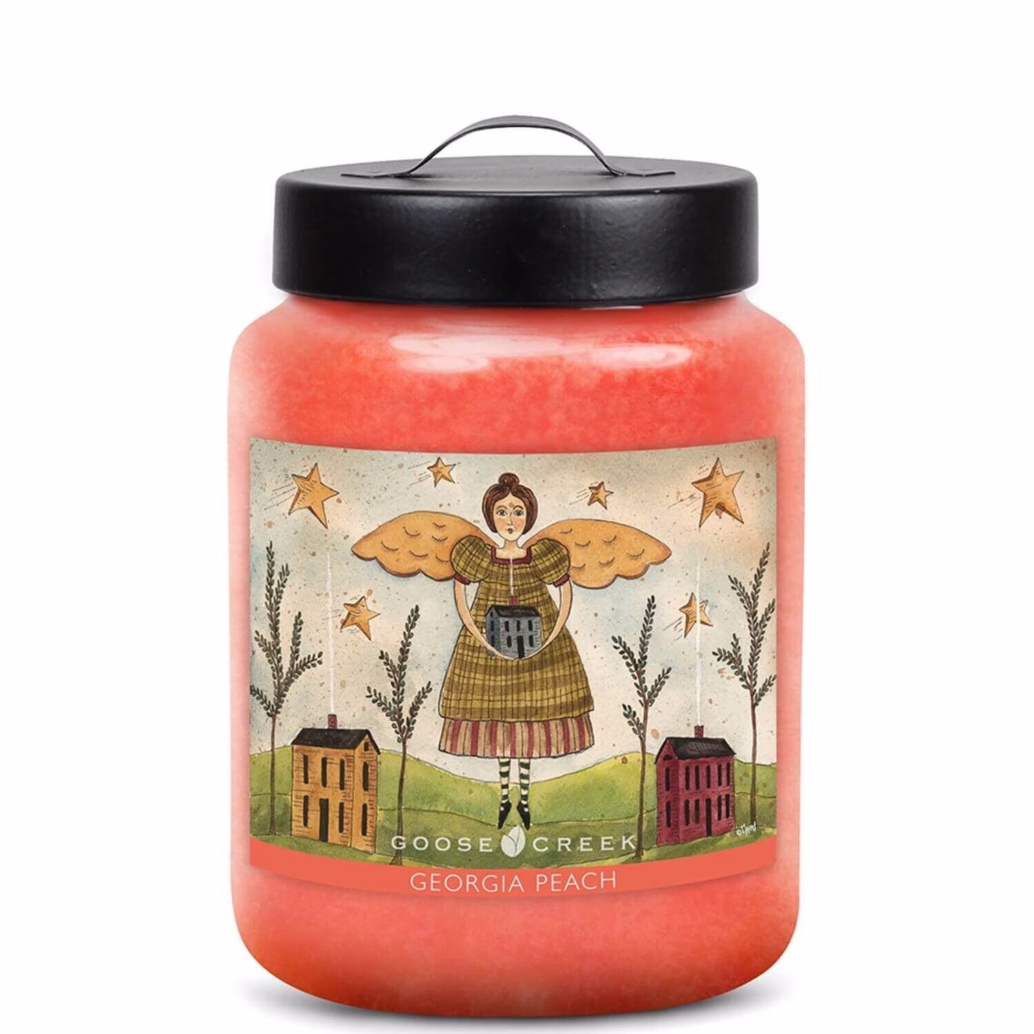 FA26265 Goose Creek Candle Georgia Peach Folk Art Collection 680g