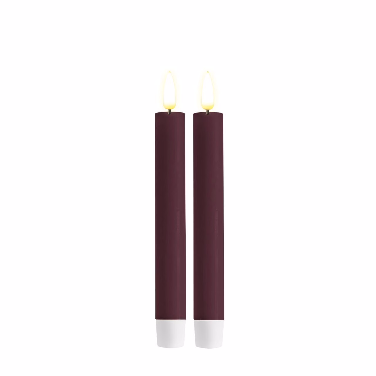 RF-0400VxYc9b4kbV6SO Stabkerze LED 15 cm Violett 2 Stück