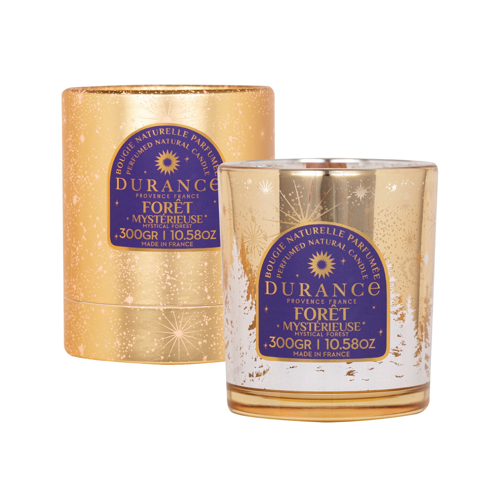 Mysteriöser Wald Duftkerze 300g Band, Flasche