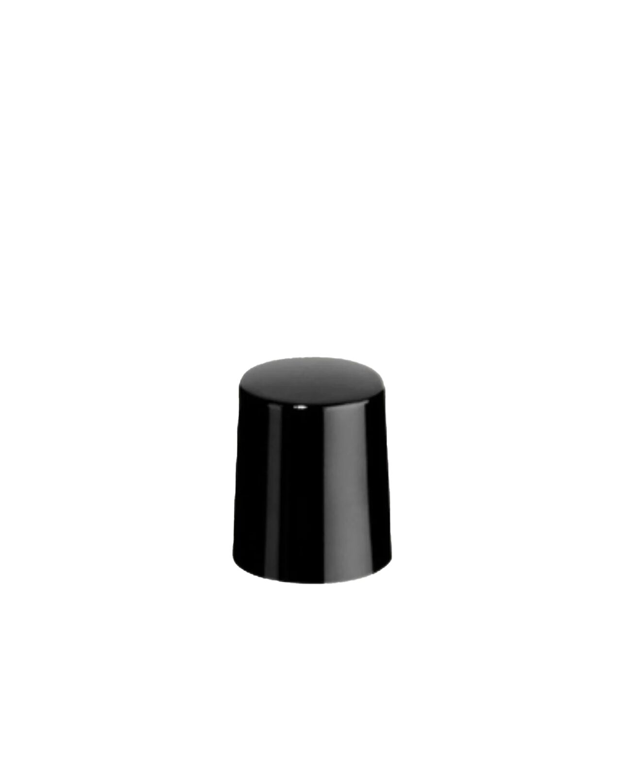 Kappeschwarz Löschkappe schwarz glänzend
