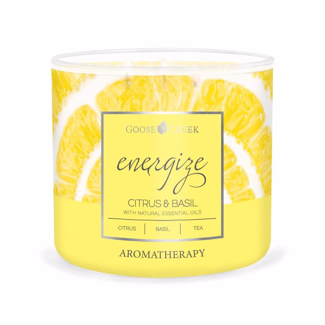 ENERGIZE Citrus & Basil 411g (3-Docht)