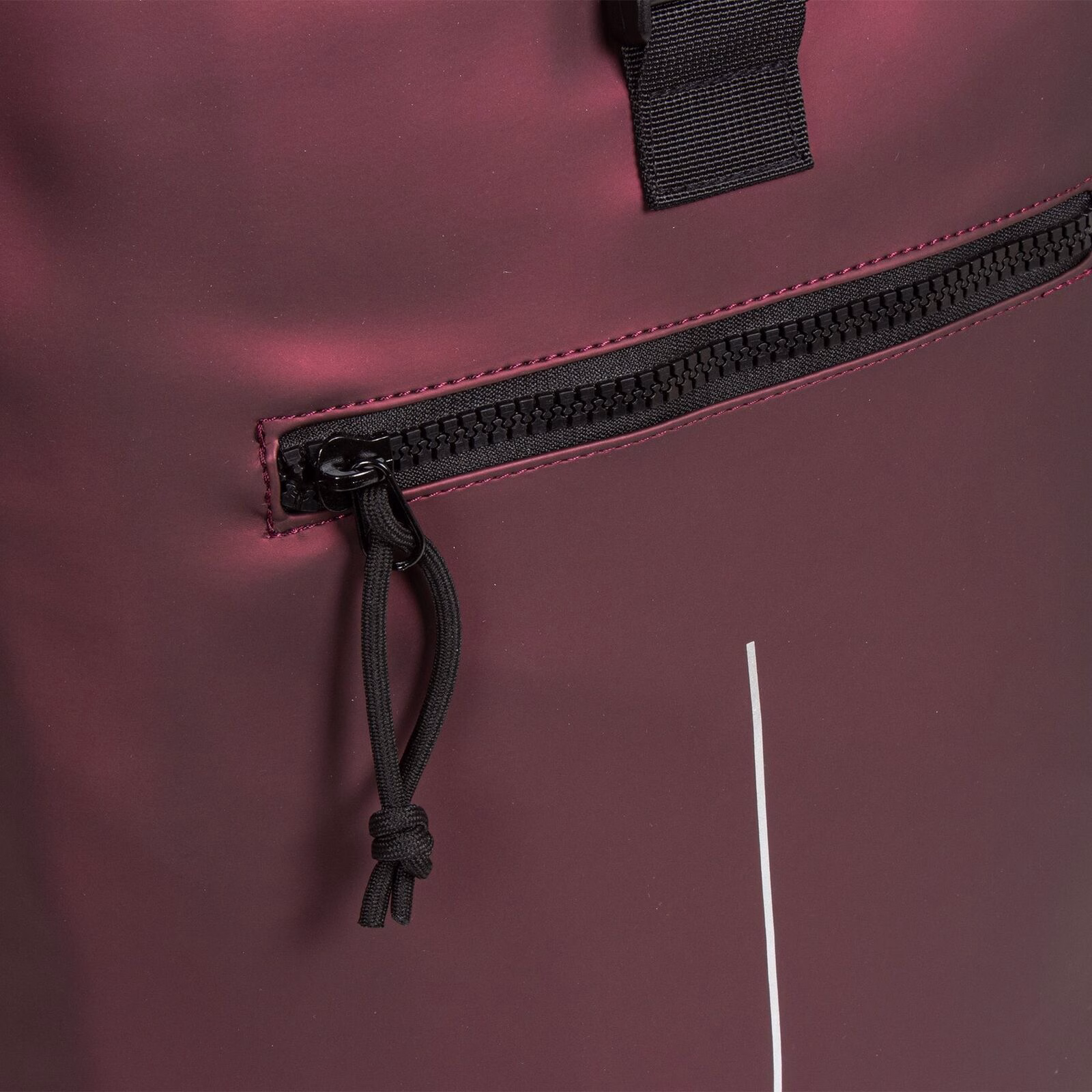 JDxxtcW8 Mart - New York Rolltop Rucksack burgund metallic