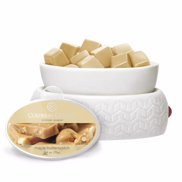 ccsnaps-2847_3_5594fff54672a Colonial Candle Maple Butterscotch Simmer Snaps 70g