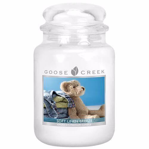 Soft-Linen-Breeze-ES2624 Goose Creek Candle - Soft Linen 680g