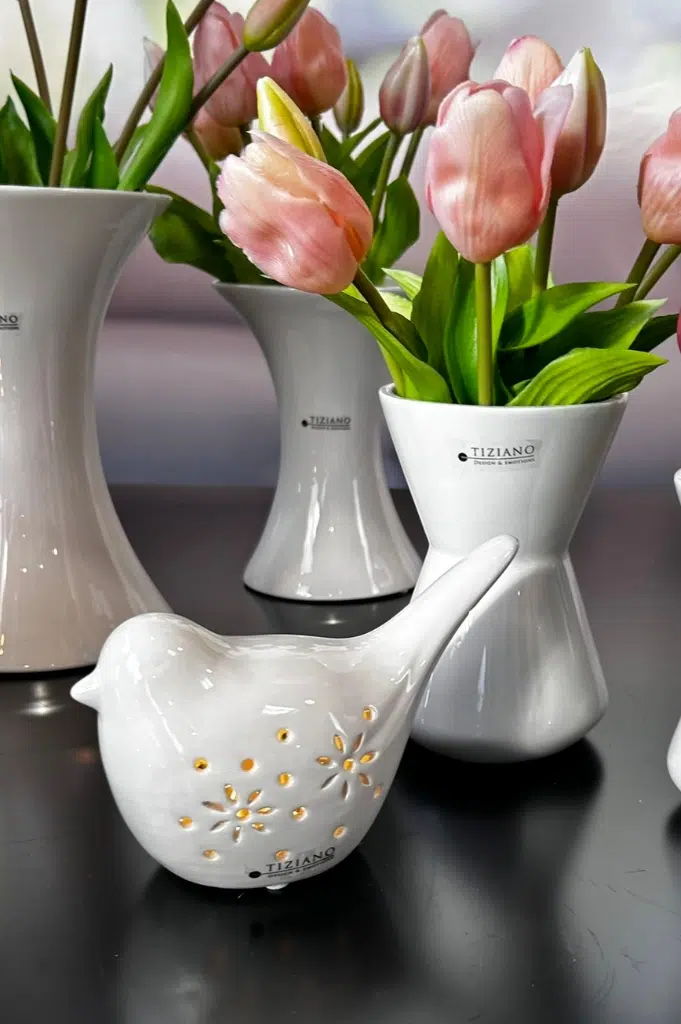 Vogel Lili Tadino 13cm LED creme Vogel Lili Tadino 13cm LED creme