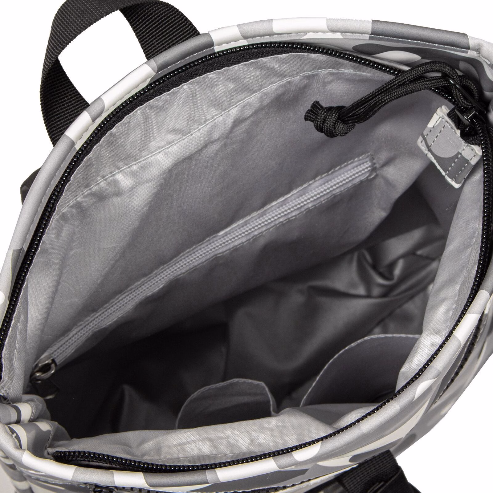 lSBUo5es Mart - Los Angeles Rolltop Mini Rucksack weiß/schwarz camo
