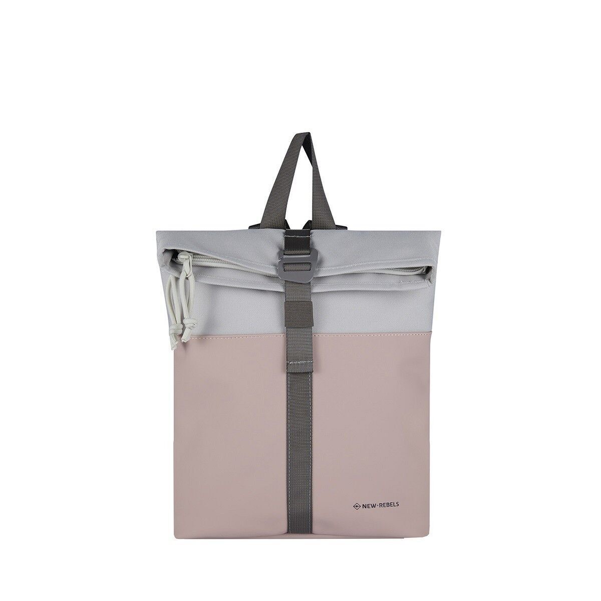 A4D073C09ACBF316514BEEA9028CB12827B491DF Backham - Los Angeles Rolltop Mini Rucksack altrosa
