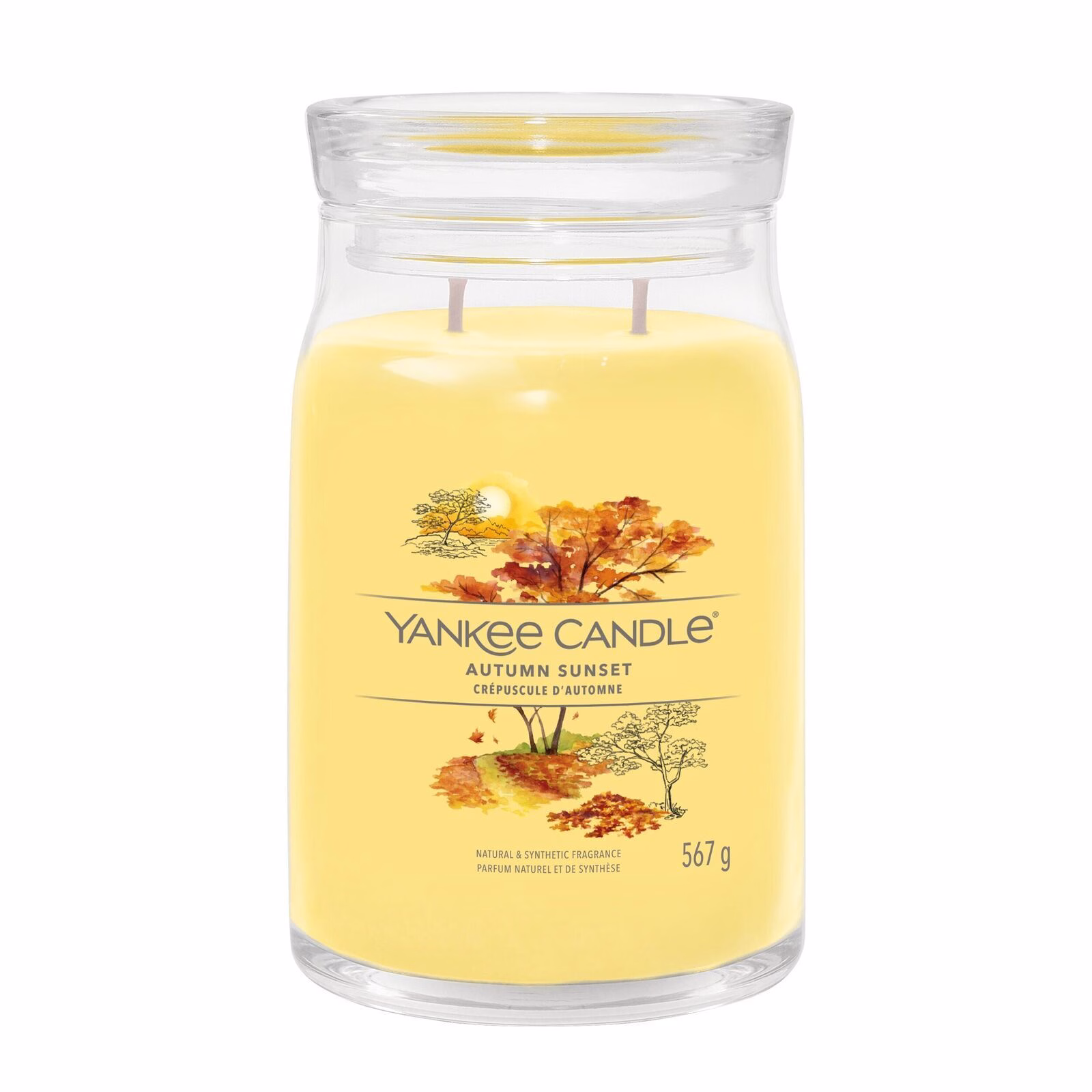 Autumn Sunset Signature Large Jar 567g 2-Docht