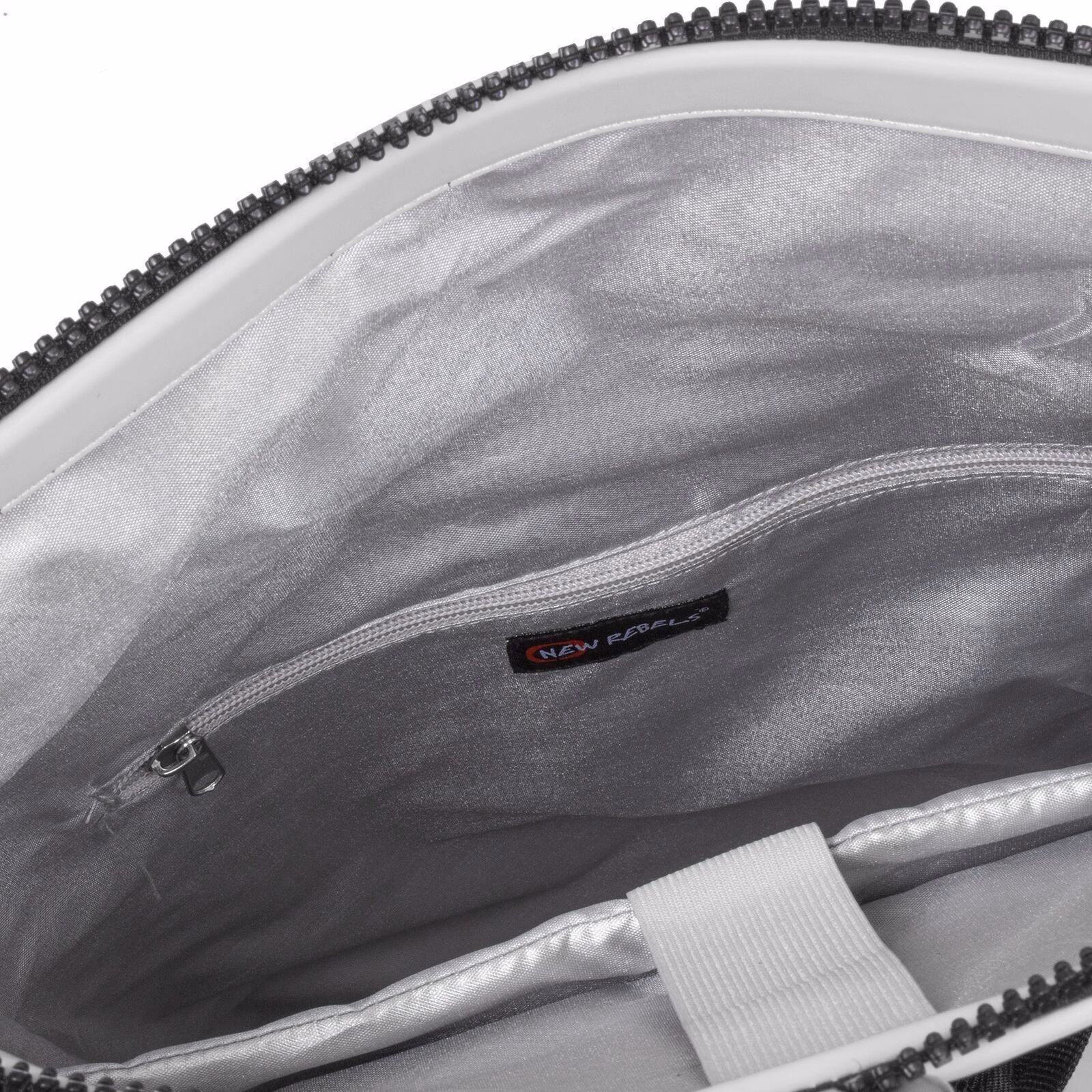 HTmL4mjQ Mart - New York Rolltop Rucksack grau