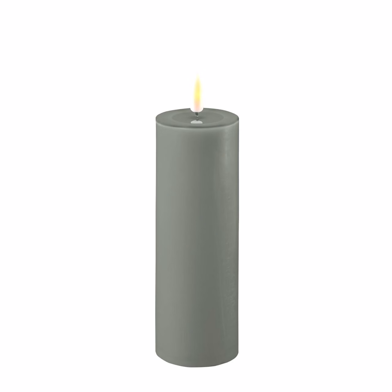 2021-RF-0307 Stumpenkerze LED salbei 5 x 15cm