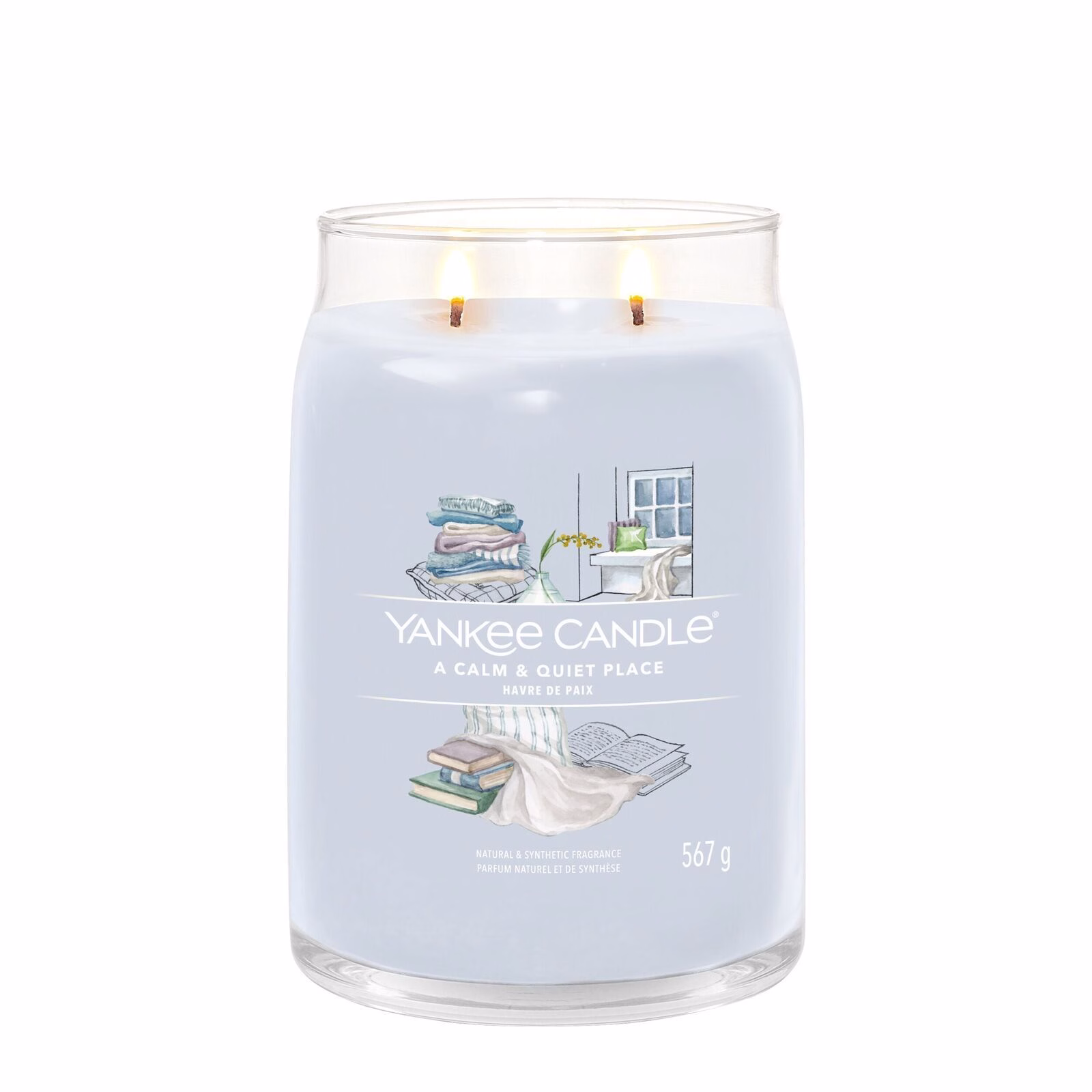 A Calm & Quiet Place Signature Large Jar 567g 2-Docht