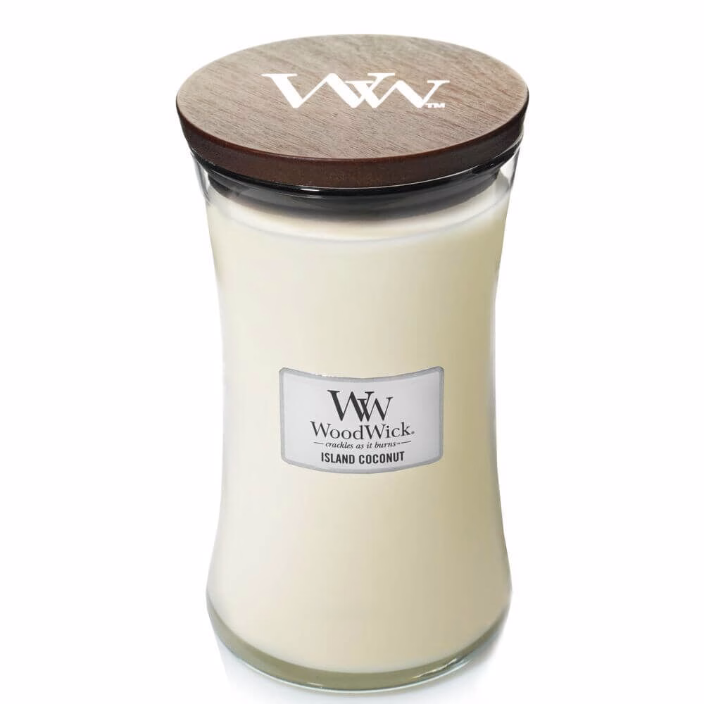 93115-Island-Coconut-Large-Jar-silho Island Coconut 610g von Woodwick
