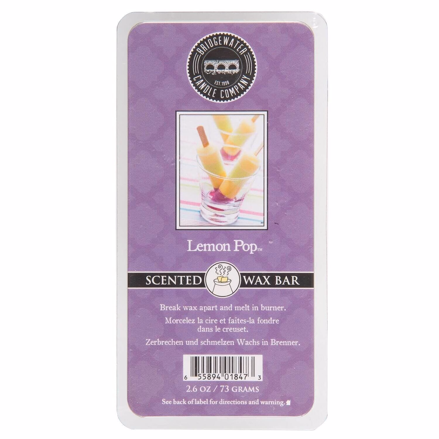 Lemon Pop Wax Bar 73g