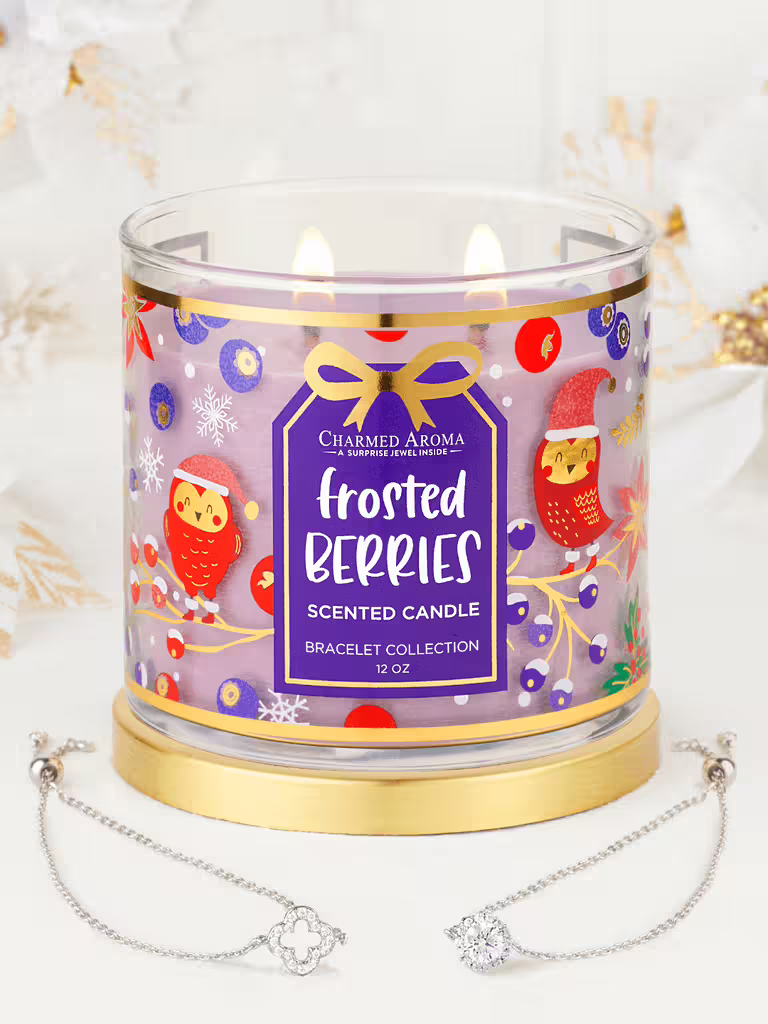 Frosted Berries Kerze (Armband)