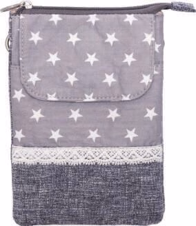 Patchwork Handtasche Umhängetasche (Grey 085)