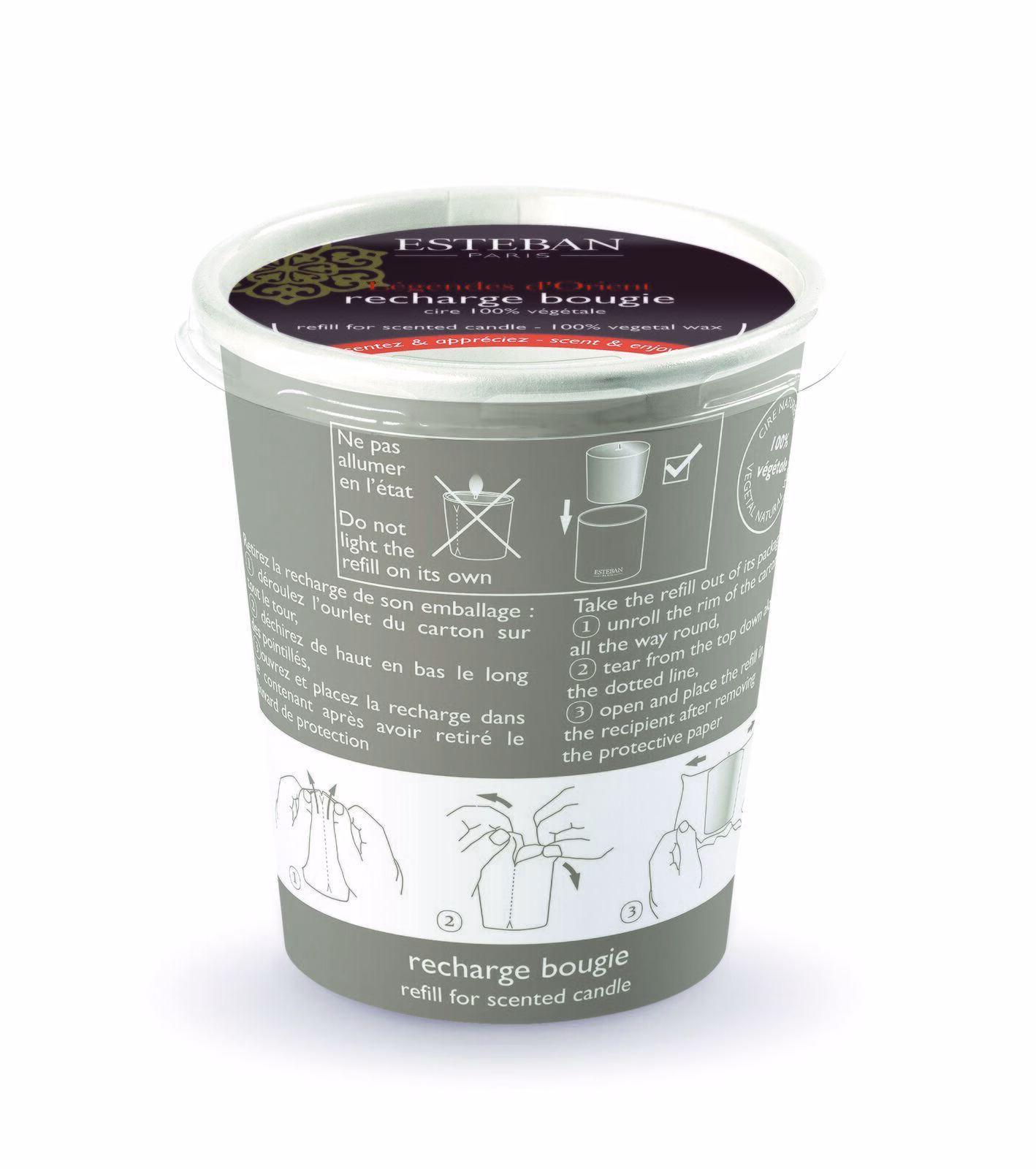 LEG-031 Legenden des Orients Nachfüller für Duftkerze 170g