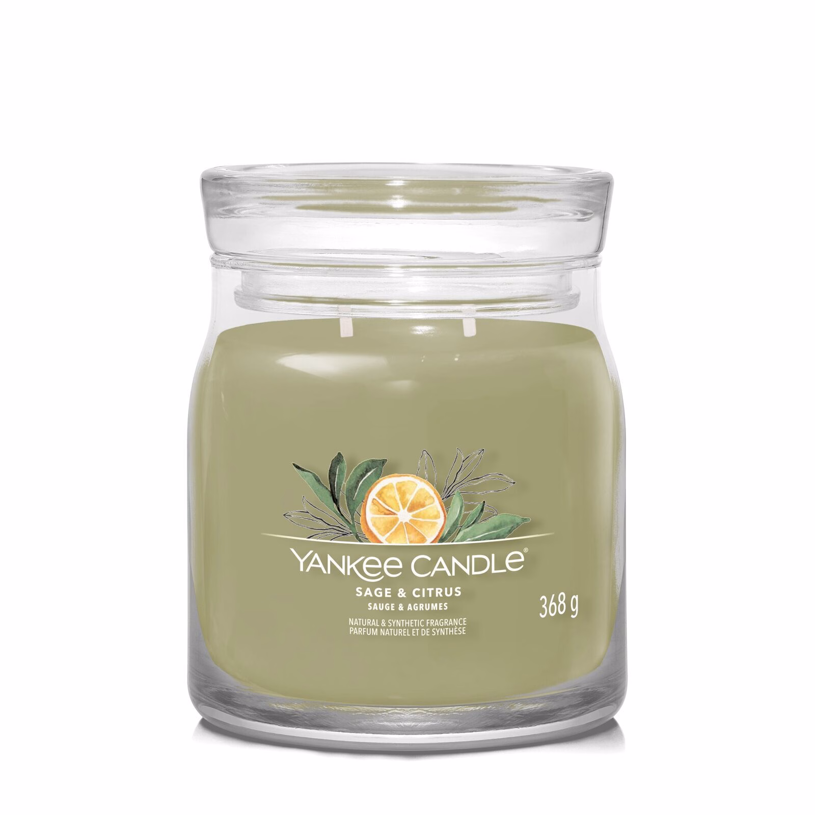 Sage-Citrus_Signature_Medium1 Sage & Citrus Signature Medium Jar 368g 2-Docht