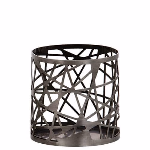 1521456 Metal Web Pillar Holder/ Fragrance Sphere Holder