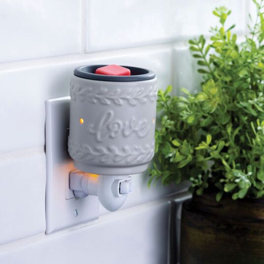 Love Flip Dish Duftlampe für die Steckdose