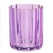 Jaquard Windlicht Wave lila 9cm Krug, Töpferei, Vase, Glas, Windel