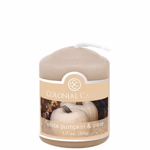 CC015-5049 Colonial Candle White Pumpkin & Clove 50g