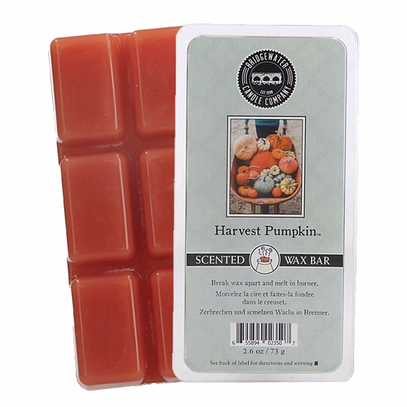 UFXvOk48 Harvest Pumpkin Wax Bar 73g