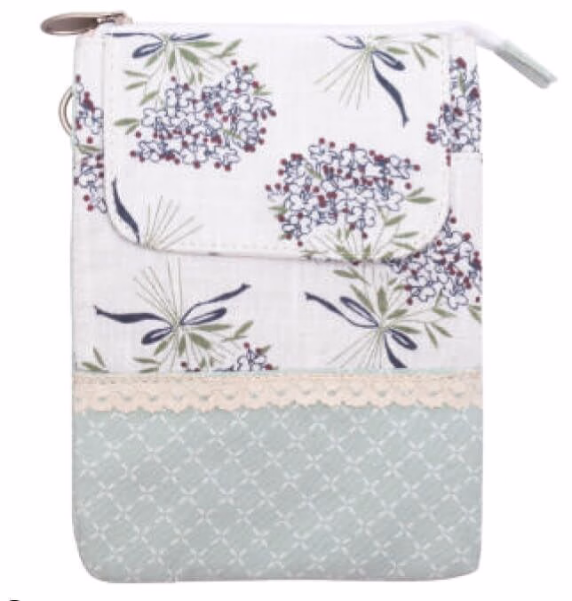 Patchwork Handtasche Umhängetasche (Nature mint 095)
