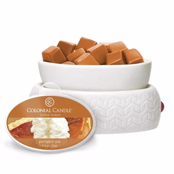 Colonial Candle Pumpkin Pie Simmer Snaps 70g
