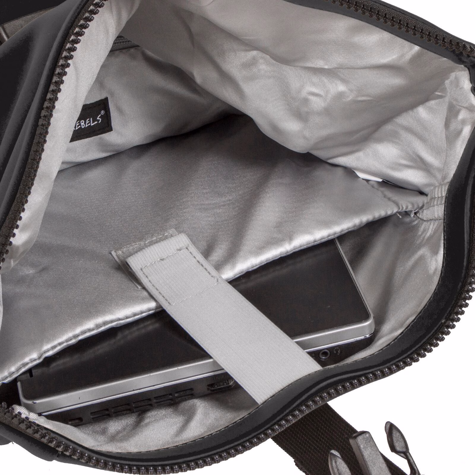 6asiM_4k Mart - New York Rolltop Rucksack schwarz