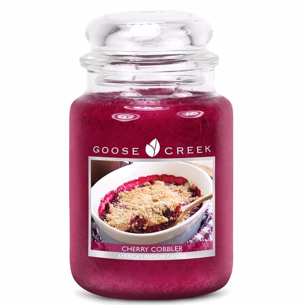 ES26437-Cherry-Cobbler-24oz-Jar Goose Creek Candle Cherry Cobbler 680g