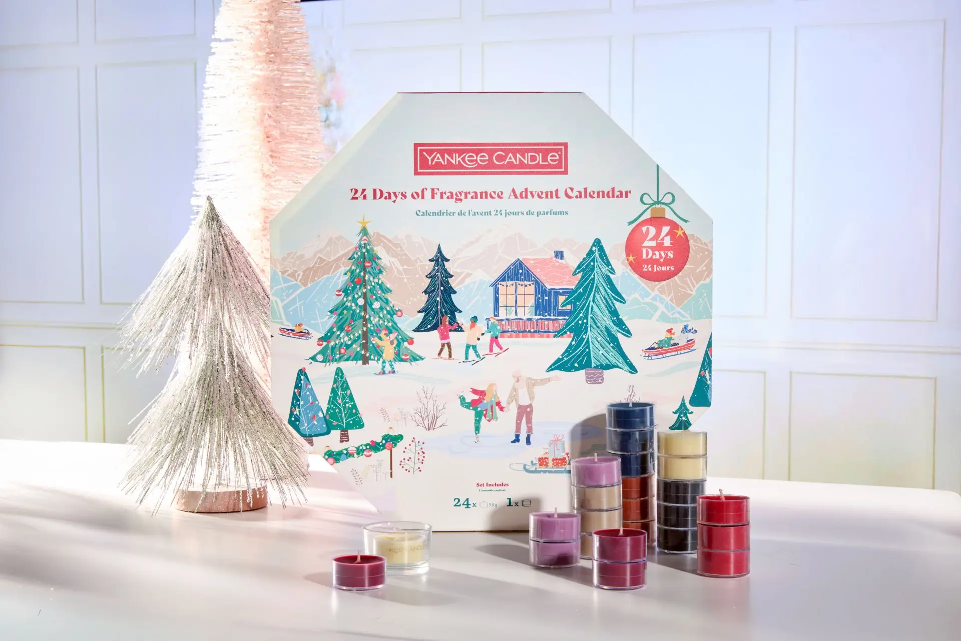 Adventskranz Weihnachten 24 Days of Fragrance (Adventskalender)