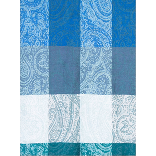 Jaquard-Schal Blue 06