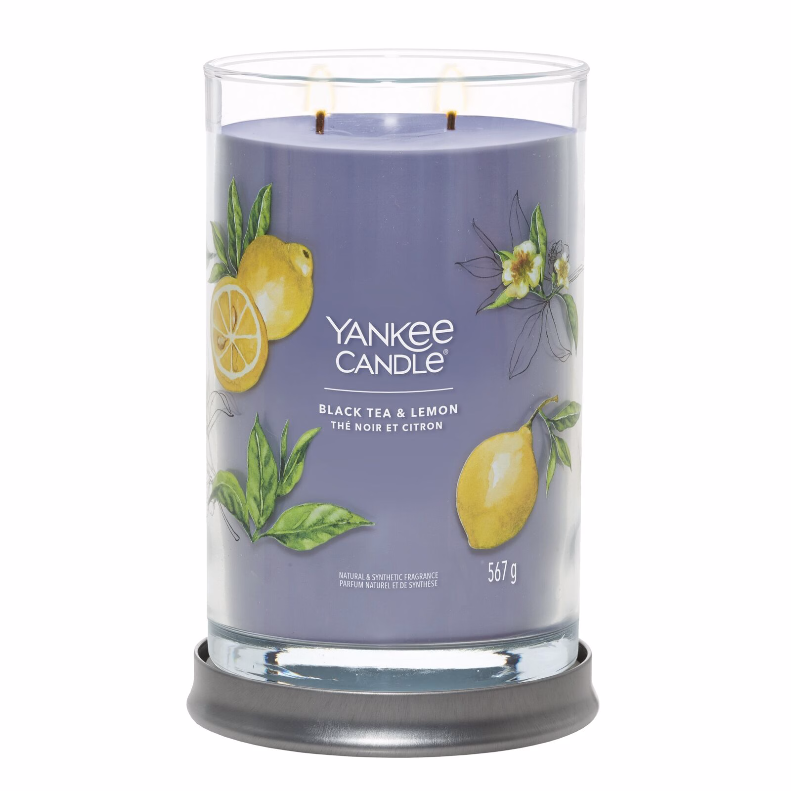 Black Tea & Lemon Signature Large Tumbler 567g 2-Docht