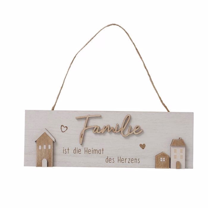 Schild Familie 30cm