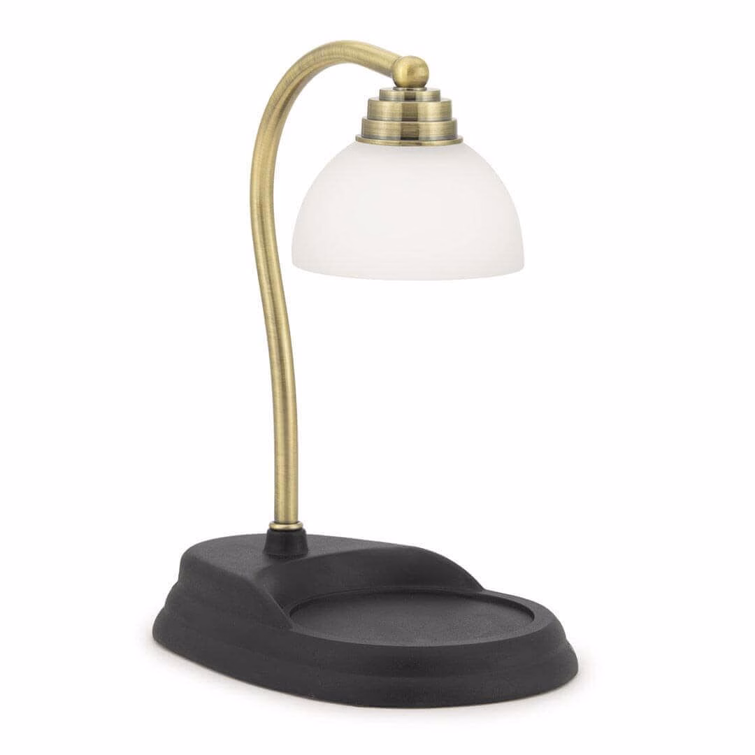 Candle Warmers Aurora Lampe Kerzenwärmer Schwarz Gold
