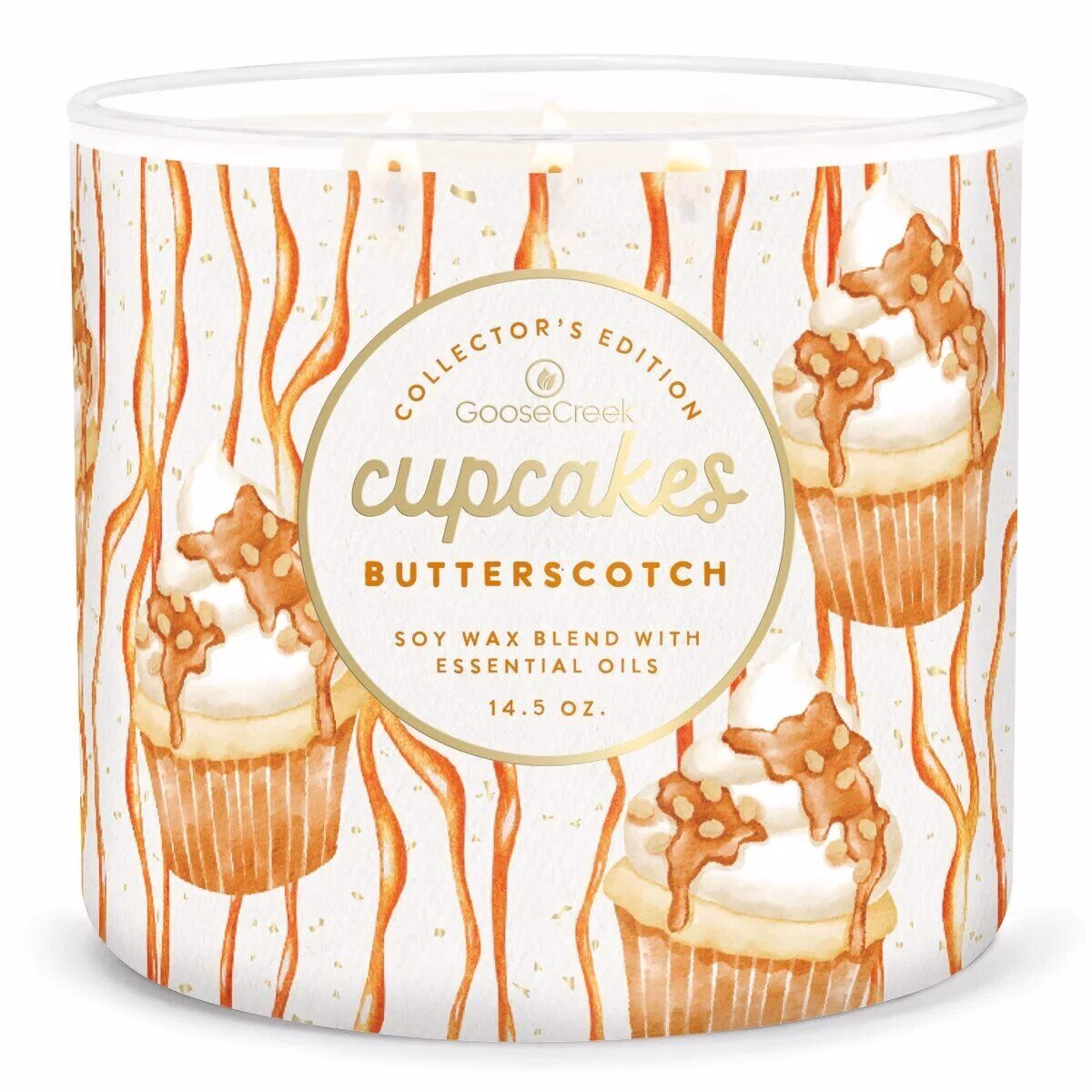 Butterscotch Cupcake 411g (3-Docht)