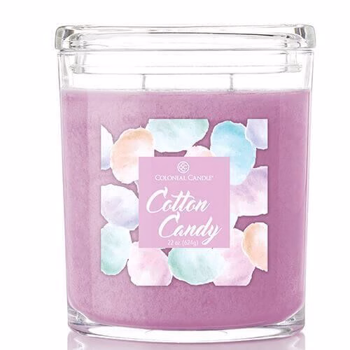CC022-cottoncandy Colonial Candle - Cotton Candy 623g